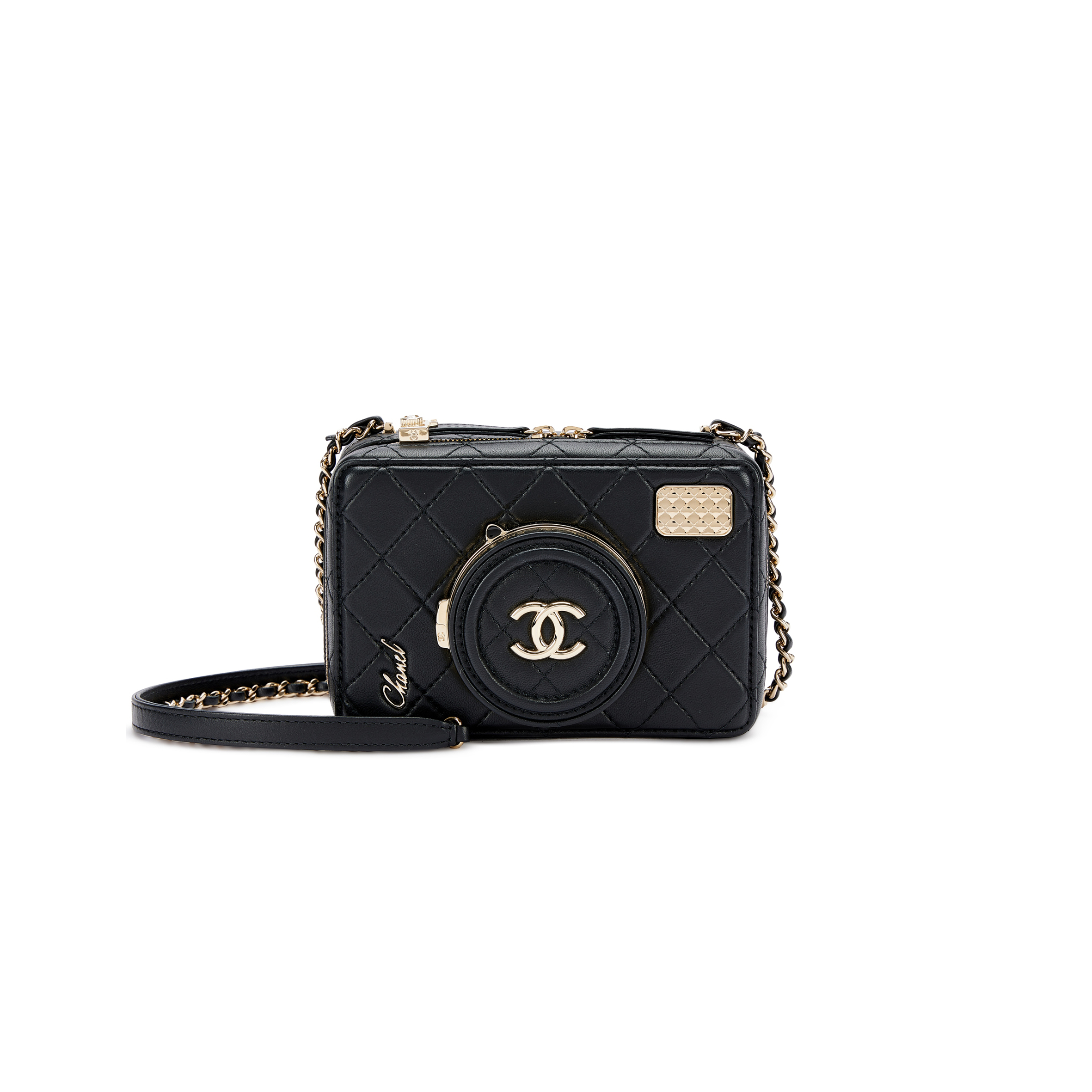 CHANEL MASTER LAMBSKIN QUILTED COCO CLICK BAG AS4817 (16*11*6cm)